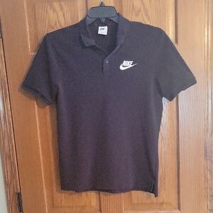 Nike Men's Black Polo Shirt